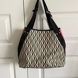 Orla Kiely - Printed Pebble Grain Bag - Gondola - Stem in Vase - $398 RARE